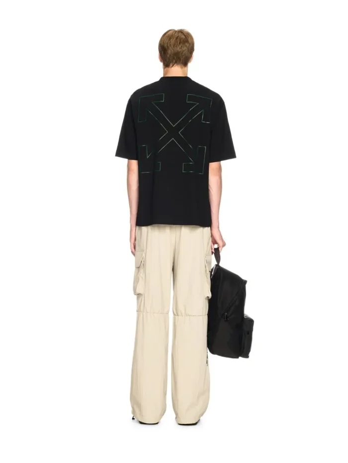 Banknote Arrow Skate T-Shirt Kurzarm Schwarz - 1