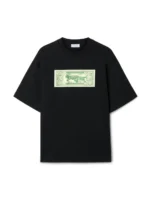 Banknote Arrow Skate T-Shirt Kurzarm Schwarz