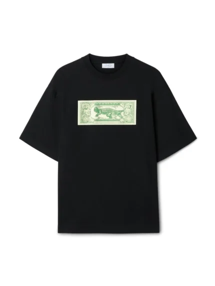 Banknote Arrow Skate T-Shirt Kurzarm Schwarz