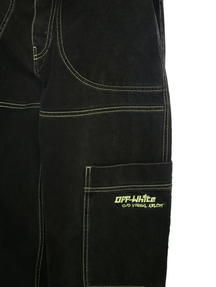 Blaue Cargojeans - 1