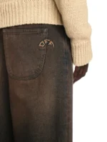 Braune Geradegeschnittene Jeans - 1
