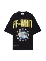 Fresco Star Over T-Shirt – Schwarz