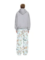 Grauer Fresco Hoodie - 1