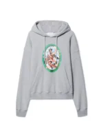 Grauer Fresco Hoodie
