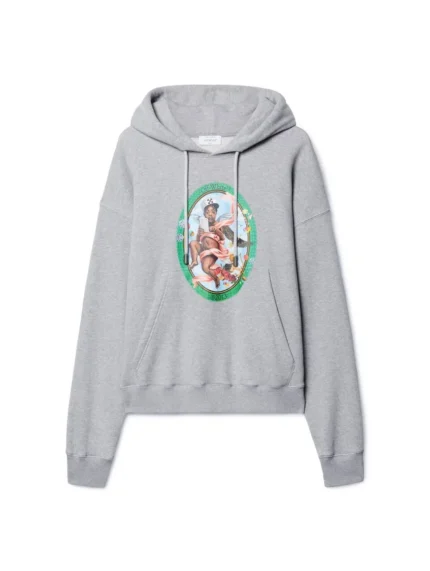 Grauer Fresco Hoodie