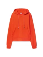 Orangener Vibe Hoodie Mit Pfeil