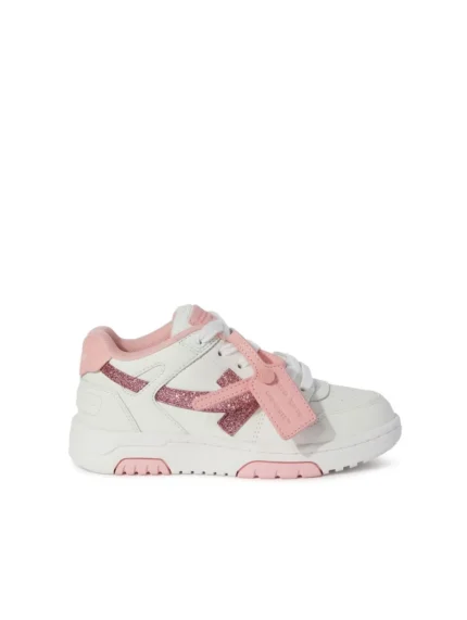 Out of Office Weiß Pink Design