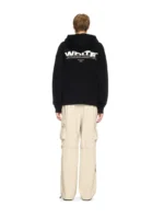 Schwarzer Hoodie - 1