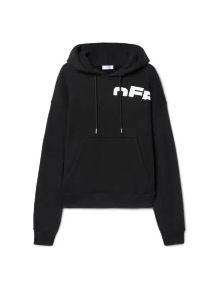 Schwarzer Hoodie