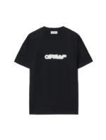 Schwarzes Spray Pfeil T-Shirt