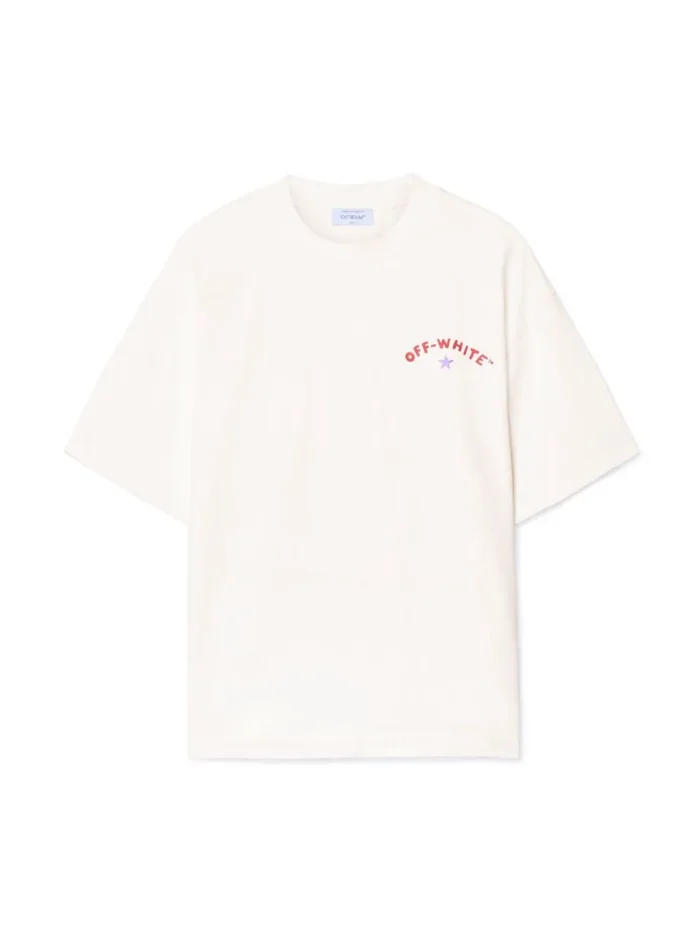 Starry Arrow T-Shirt – Weiß