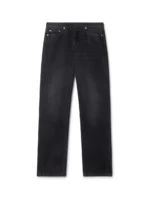 Vintage Schwarze Konische Jeans Mit Pfeil