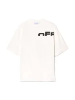 White Off Split T-Shirt
