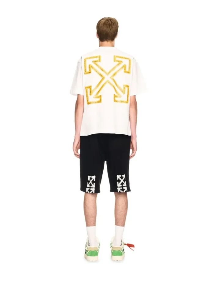 White Tape Arrow T Shirt